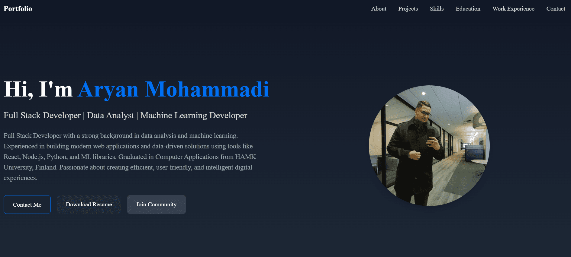Portfolio Website